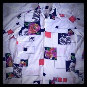 Vintage 70's Men's Collar Shirt